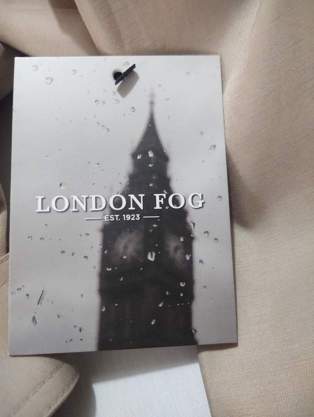 NWT London Fog Classic Trench Coat XXL - Picture 8 of 13